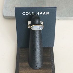 NWT Cole Haan Rainbow Moonstone Ring